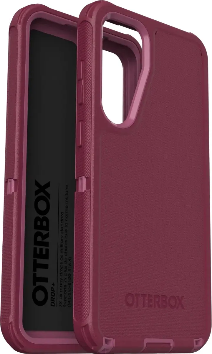 OtterBox Defender Hoesje Geschikt voor Samsung Galaxy S25 Plus | Back Cover | Beschermhoes | DROP+ | Valbestendig | Roze