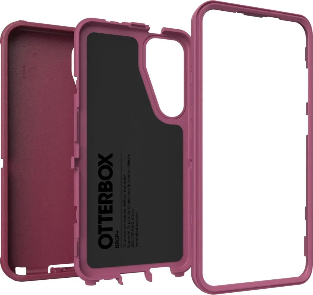 OtterBox Defender Hoesje Samsung Galaxy S25 Plus - Rood - afbeelding 6 van 6