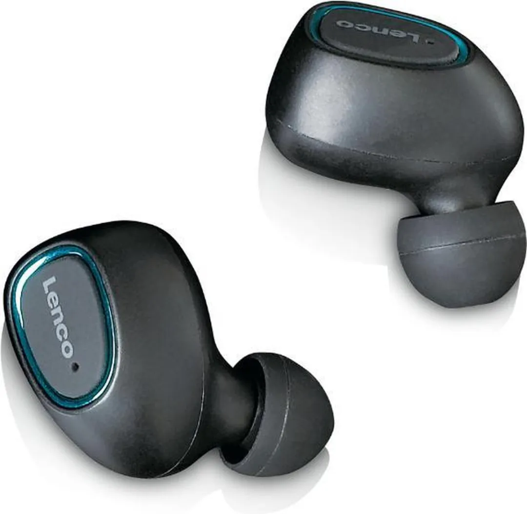 Lenco EPB-410BK TWS Oortjes met Powerbank - Zwart