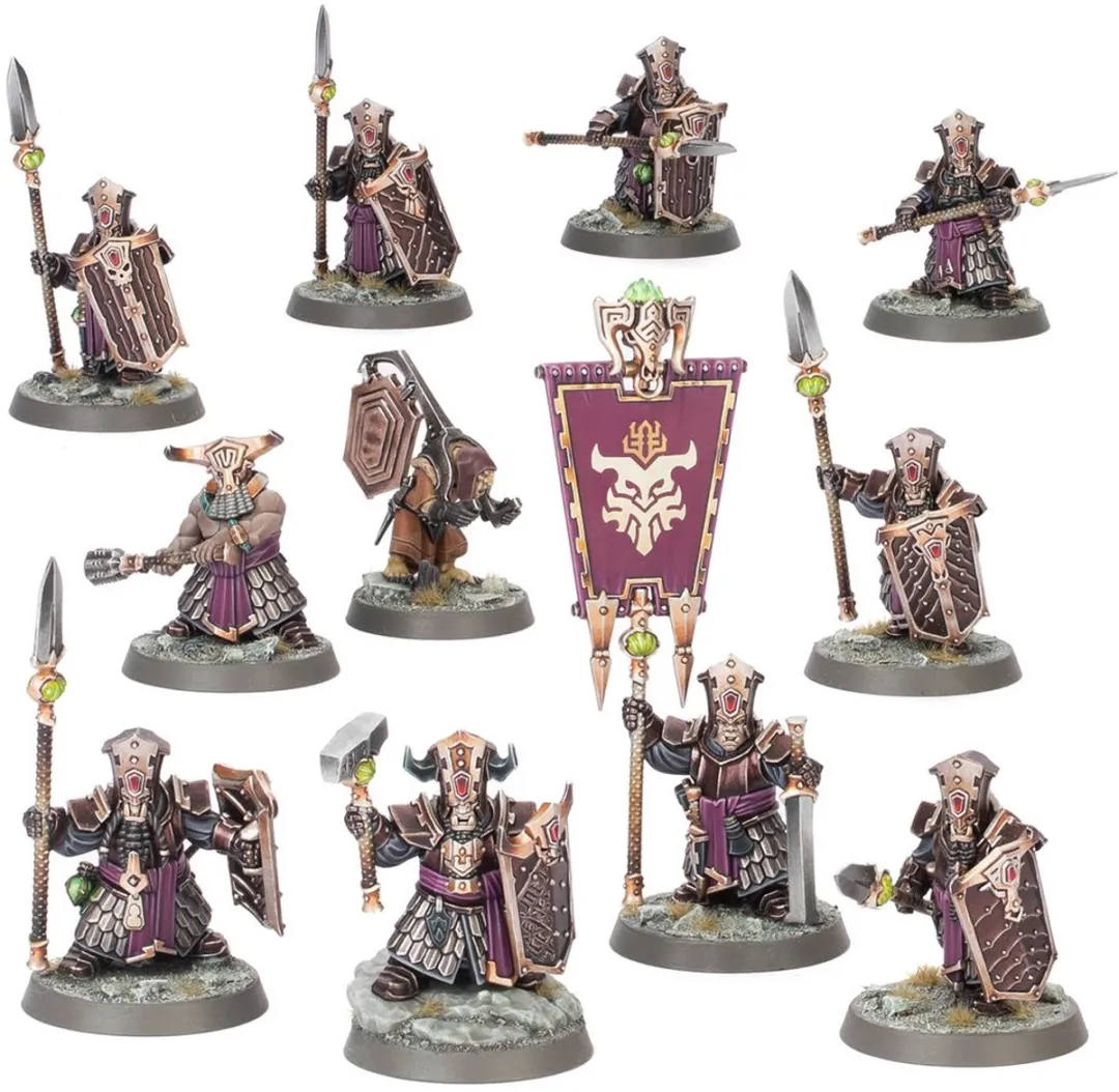 Games Workshop Helsmiths of Hashut Infernal Cohort - 11 Onderdelen