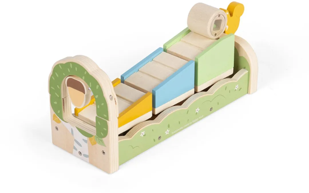 BIGJIGS Squirrel Ramp Sorter 36032 - Multicolor