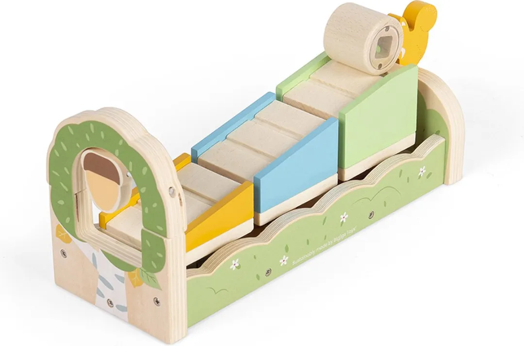 BIGJIGS Squirrel Ramp Sorter 36032