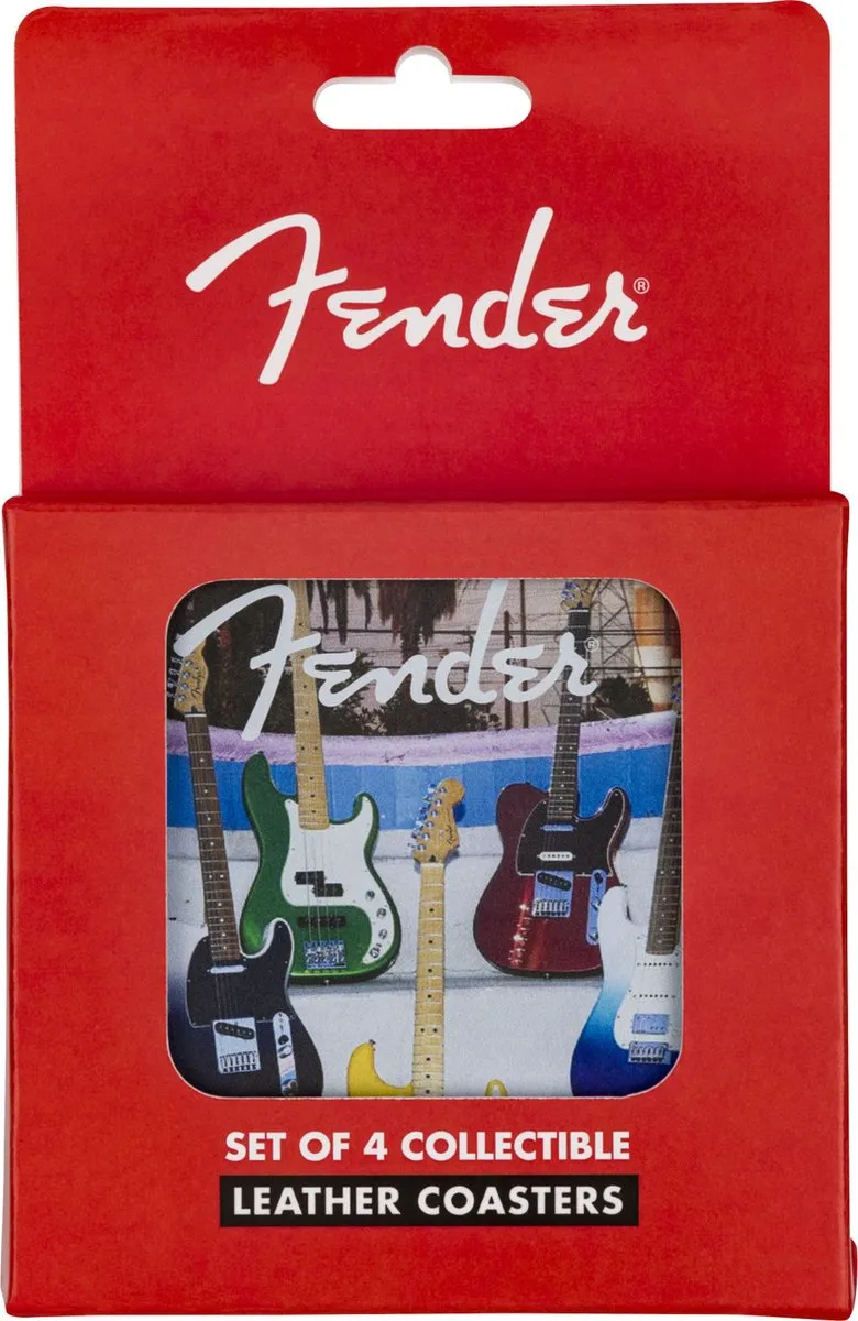 Fender Guitar Coaster Set