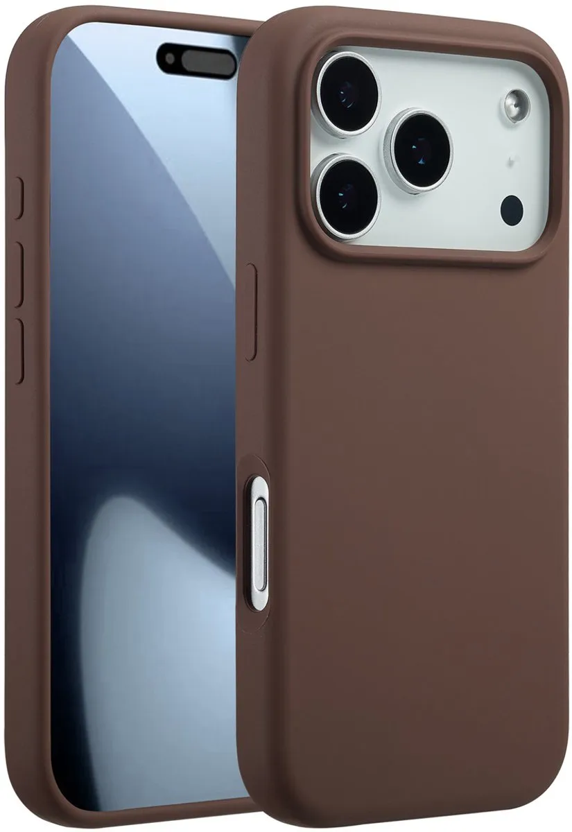 Accezz iPhone 17 Pro MagSafe Hoesje - Bruin