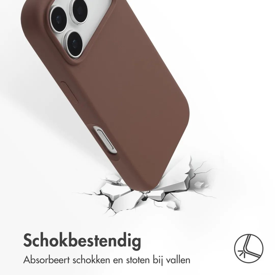 Accezz iPhone 17 Pro MagSafe Hoesje - Bruin - afbeelding 6 van 6