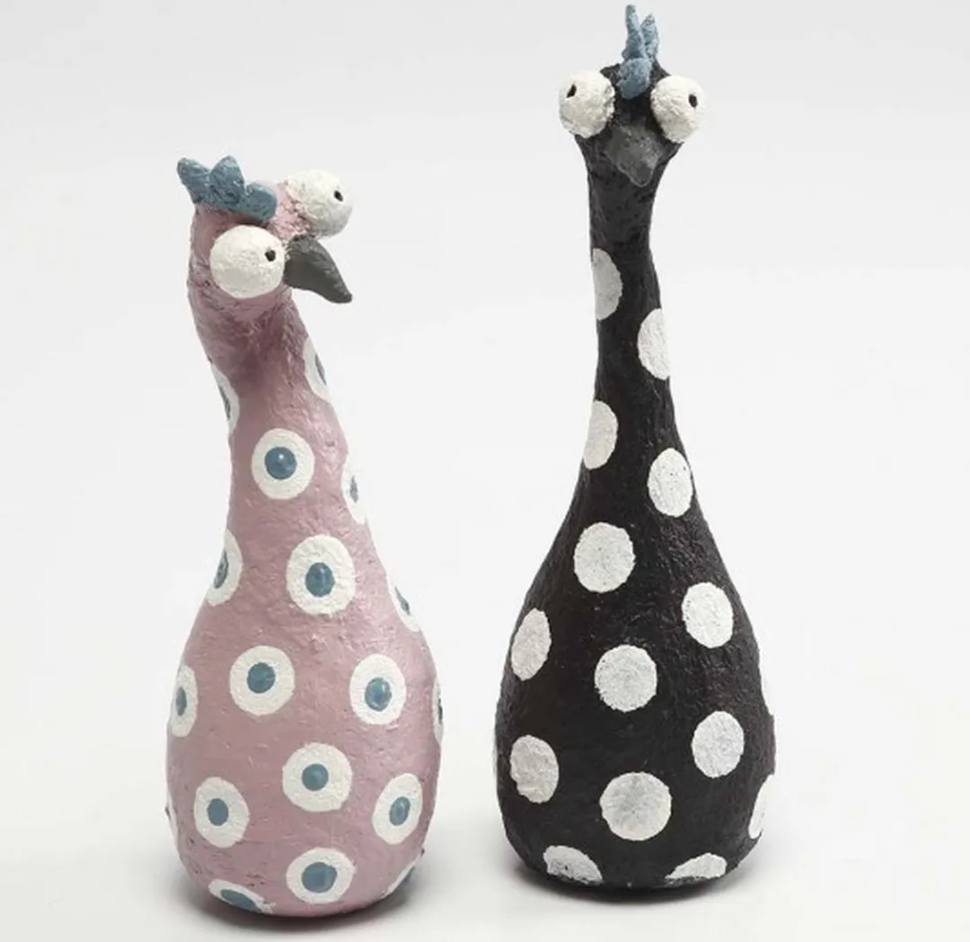 Creativ Company Styropor Eieren 6cm - 5 Stuks