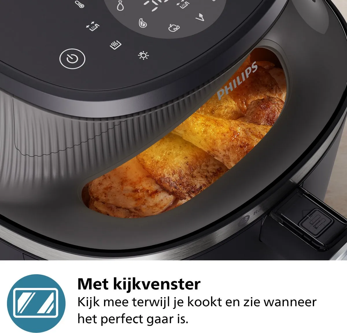 Philips 3000 Series Airfryer NA331/00 - 6.2L - 1700W - Zwart