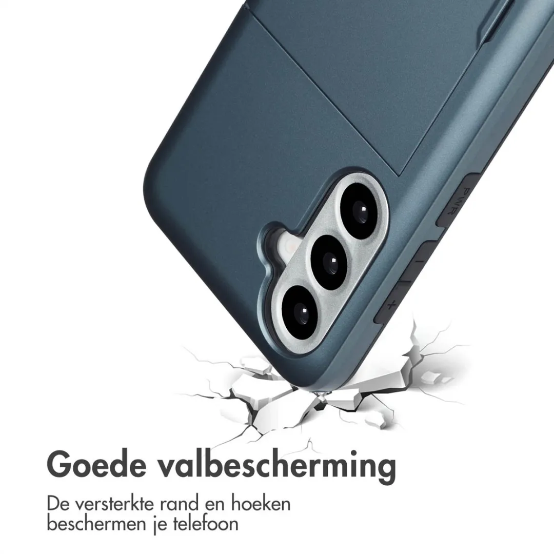 Imoshion Hoesje Samsung Galaxy A36/A56 - Pasjeshouder - Donkerblauw