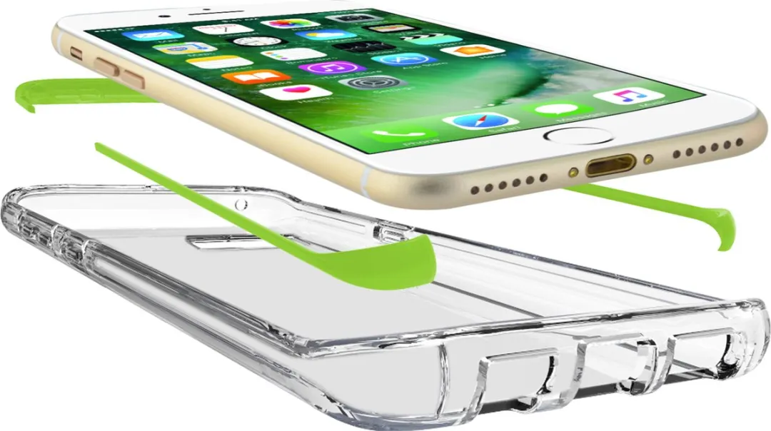 Azuri flexible bumpercover - groen - voor Apple iPhone SE2020 & iPhone 7/8