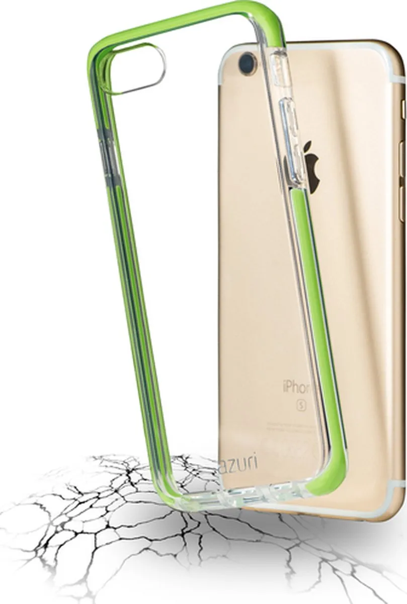 Azuri flexible bumpercover - groen - voor Apple iPhone SE2020 & iPhone 7/8