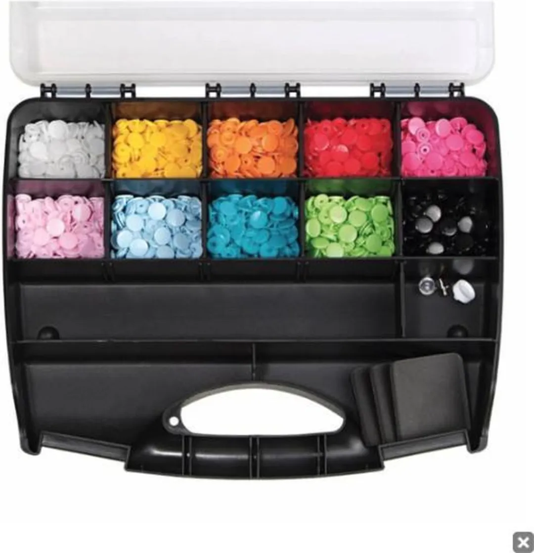 Prym ColorSnaps Drukknopen 300 Stuks - Multi - afbeelding 6 van 6