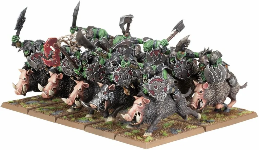 Games Workshop Warhammer Orc Boar Boyz Mob 09-06