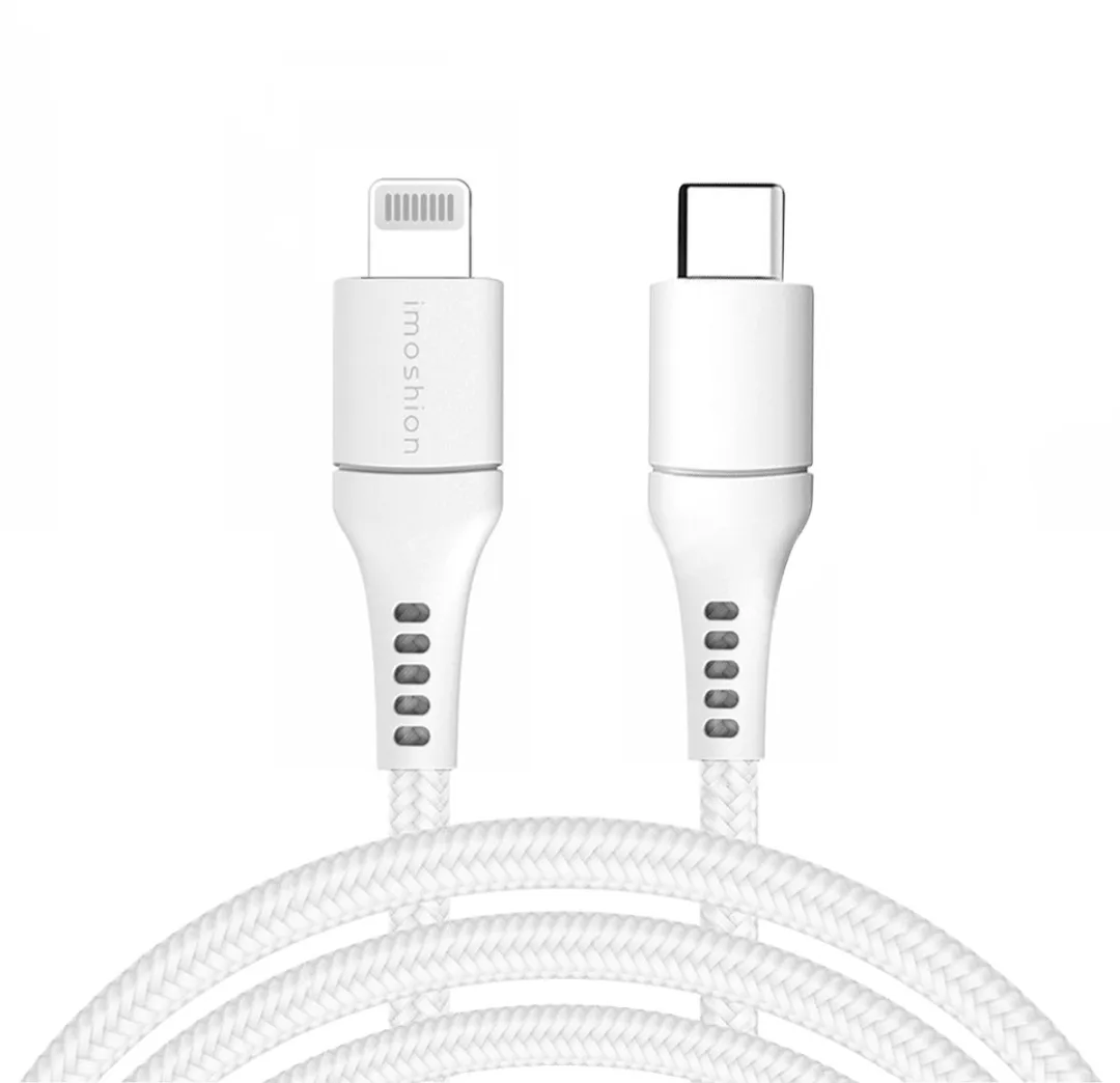 imoshion SH00058474 Lightning naar USB-C Kabel 3m