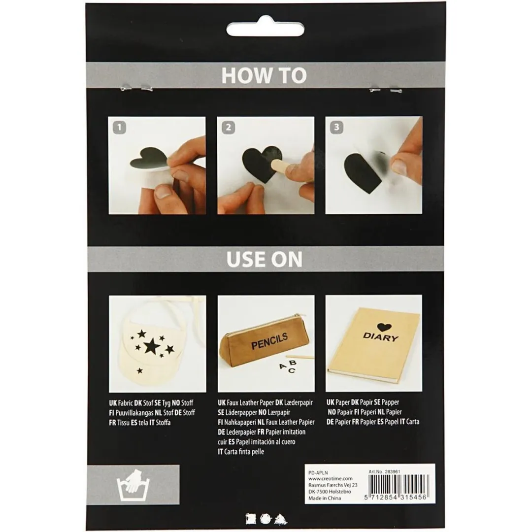 Creativ Company Rub-on Transfer Multicolor 12x15cm - 2 Vellen