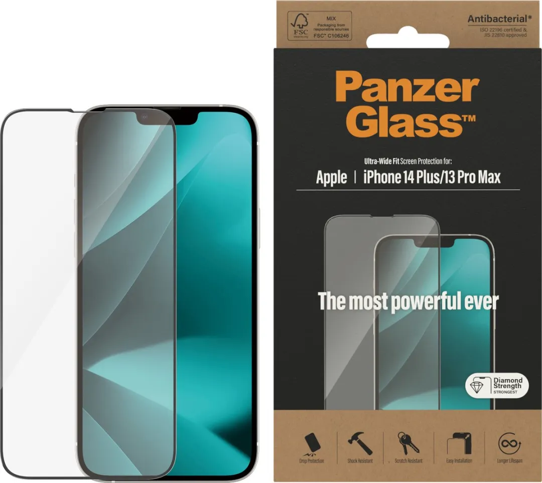 PanzerGlass iPhone 14 Plus/13 Pro Max UWF Screen Protector - AB