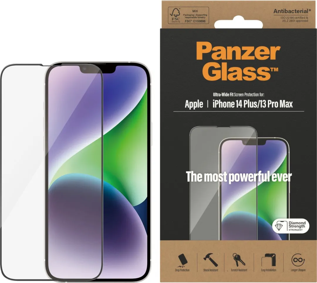 PanzerGlass iPhone 14 Plus/13 Pro Max UWF Screen Protector - AB