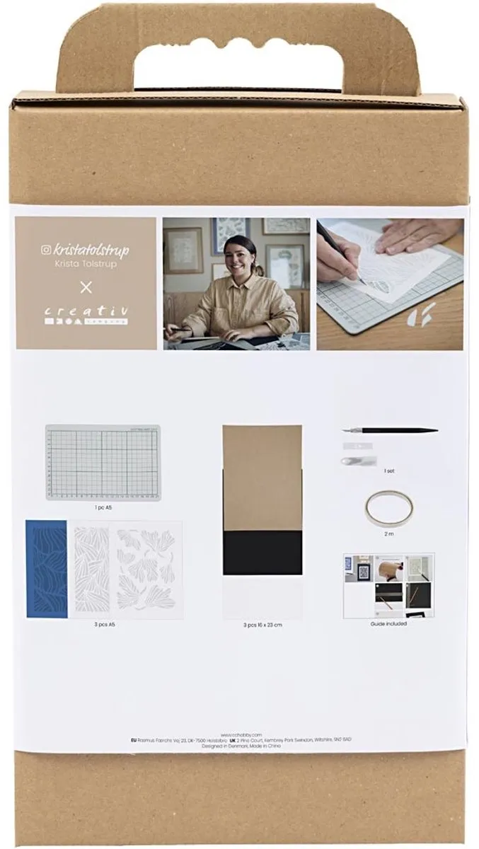 Creativ Company Hobbyset Papierkunst - Papiersnijden Multikleurig