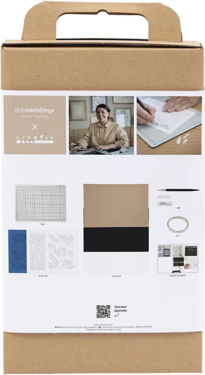 Creativ Company Hobbyset Papierkunst - Papiersnijden Multikleurig