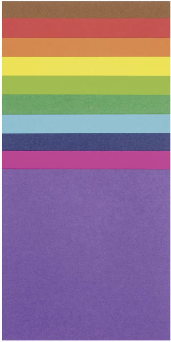 Folia Origamipapier 10 Kleuren