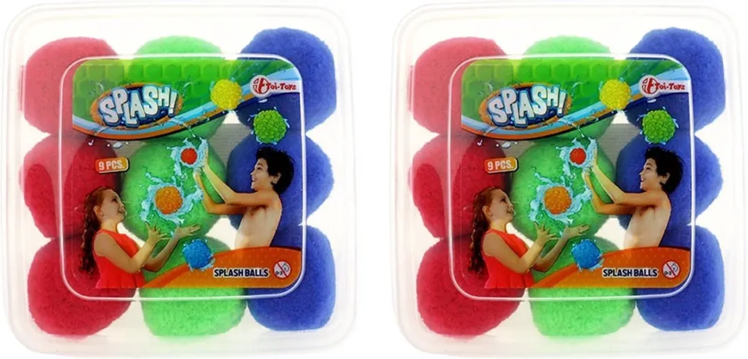 Toi-Toys Splash Ballen - 18 Stuks - Herbruikbaar