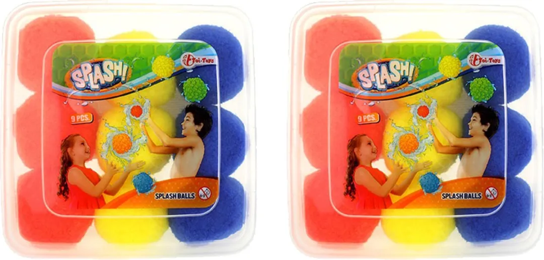 Toi-Toys Splash Ballen - 18 Stuks - Herbruikbaar