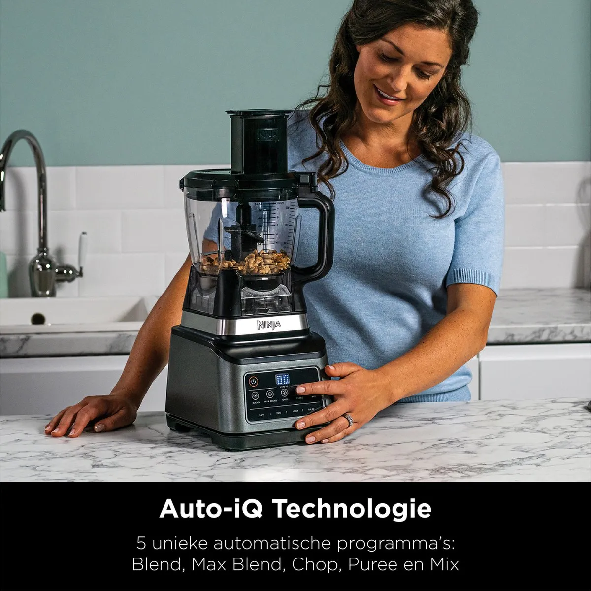 Ninja Foodi BN800EU 3-in-1 Foodprocessor & Blender 1200W - 2.1L