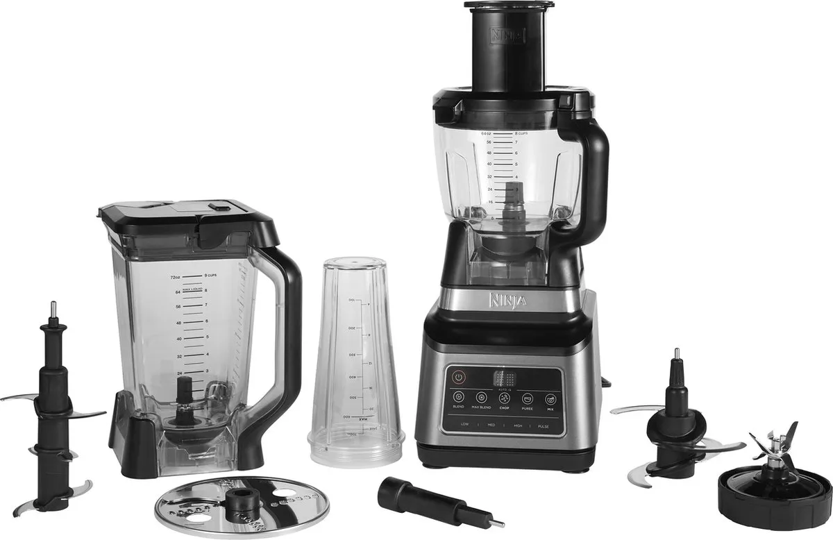 Ninja Foodi BN800EU 3-in-1 Foodprocessor & Blender 1200W - 2.1L
