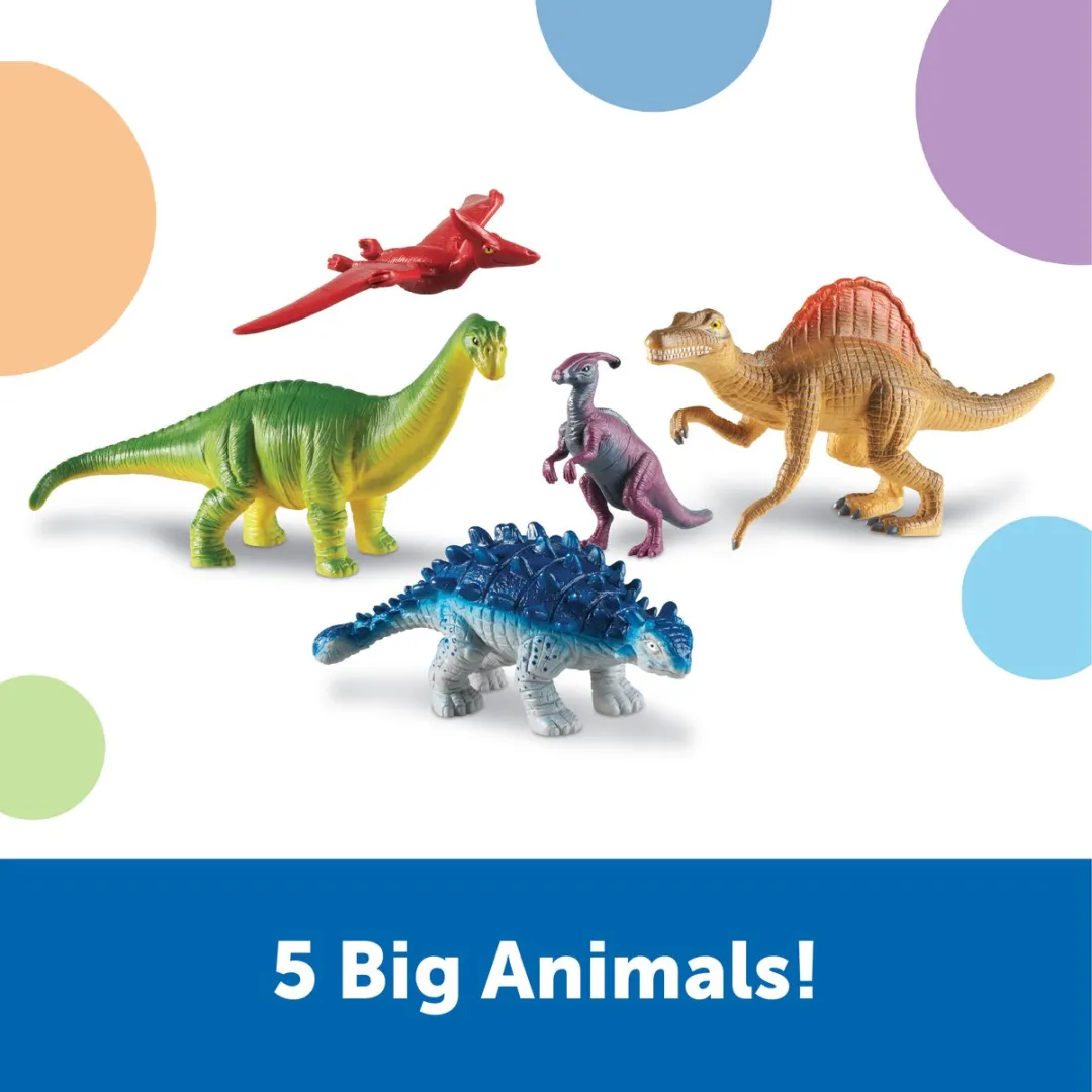 Learning Resources Jumbo Dinosaurs Set 2 - 1 Stuk - Multicolor - afbeelding 6 van 6