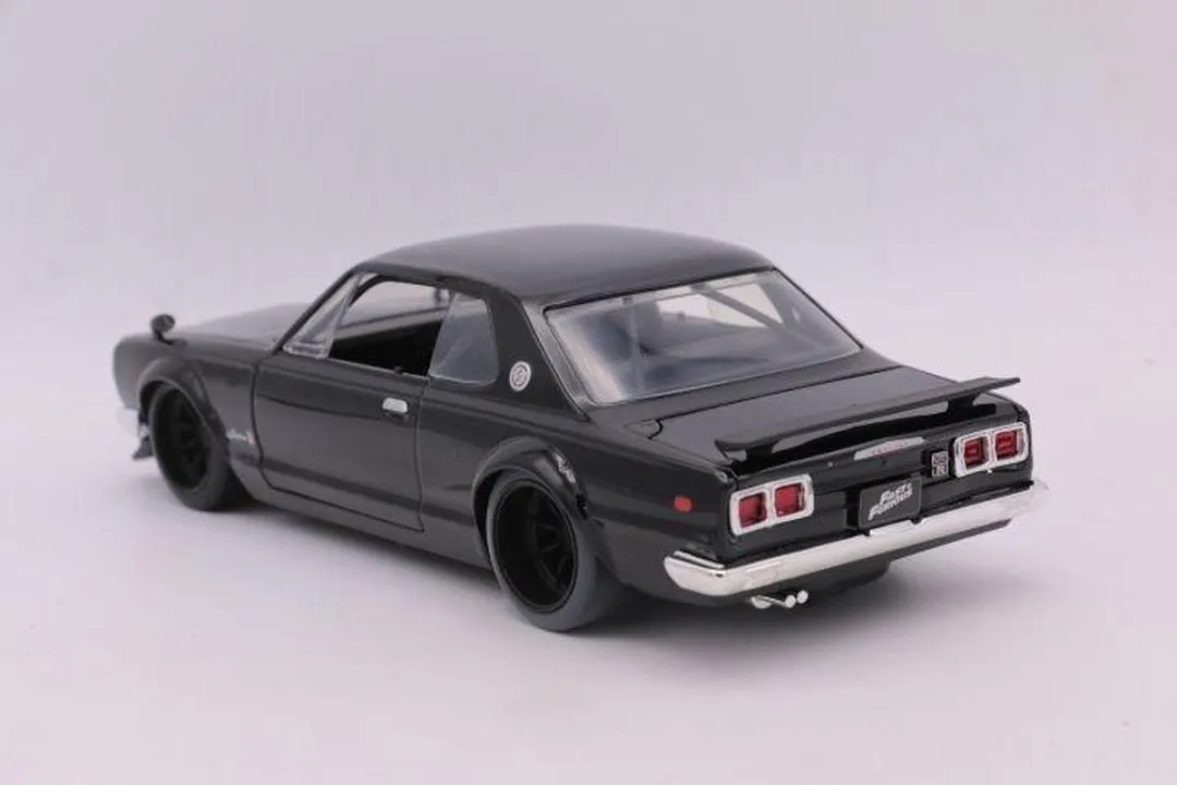 Jada Toys 1/24 Nissan Skyline 2000 GT-R Fast & Furious 6 - Zwart - afbeelding 6 van 6