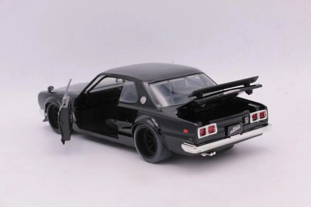 Jada Toys 1/24 Nissan Skyline 2000 GT-R Fast & Furious 6 - Zwart