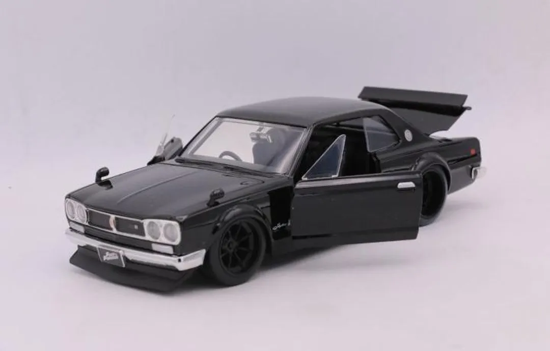 Jada Toys 1/24 Nissan Skyline 2000 GT-R Fast & Furious 6 - Zwart