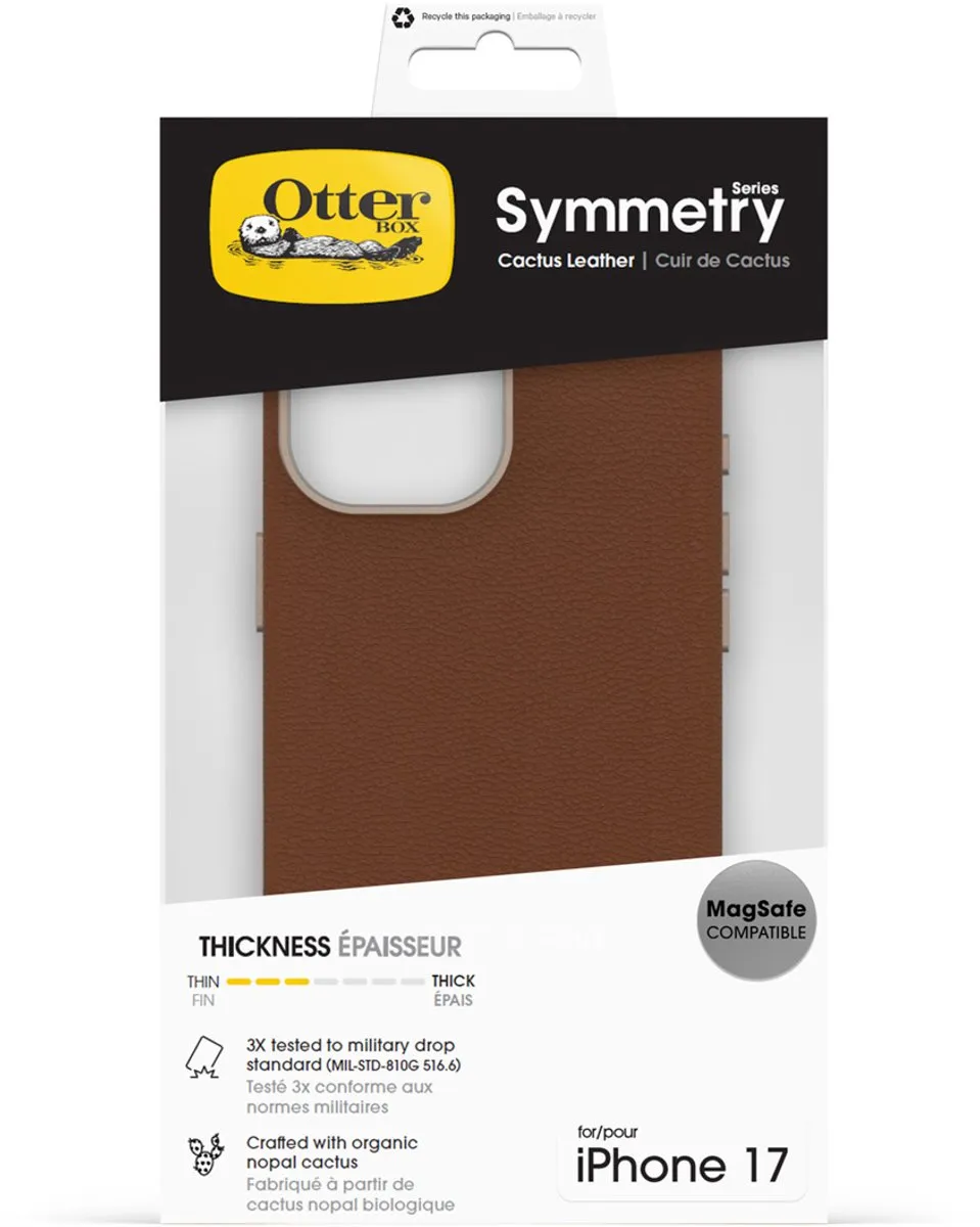 OtterBox Symmetry Cactus Hoes iPhone 17 - MagSafe - Bruin