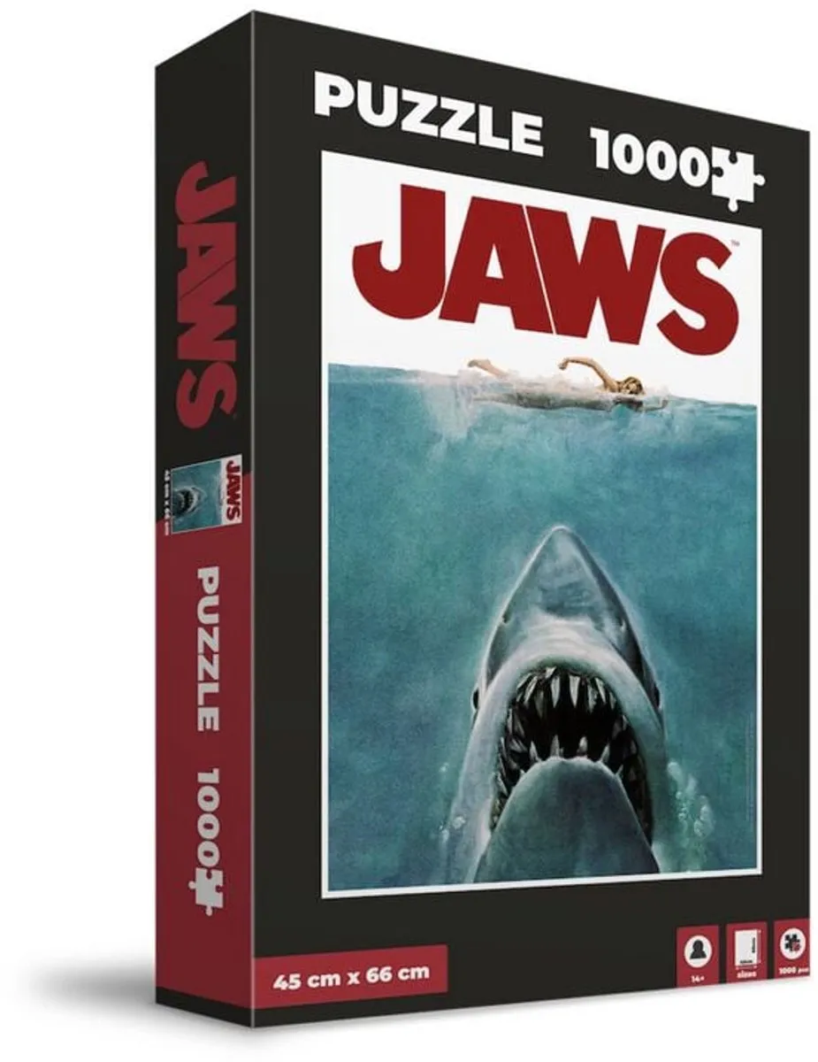 SD Toys Jaws Film Poster Puzzel 1000 Stuks