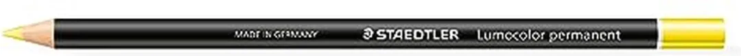 STAEDTLER Lumocolor Permanent Potlood 0.4mm - 12 Stuks - Geel