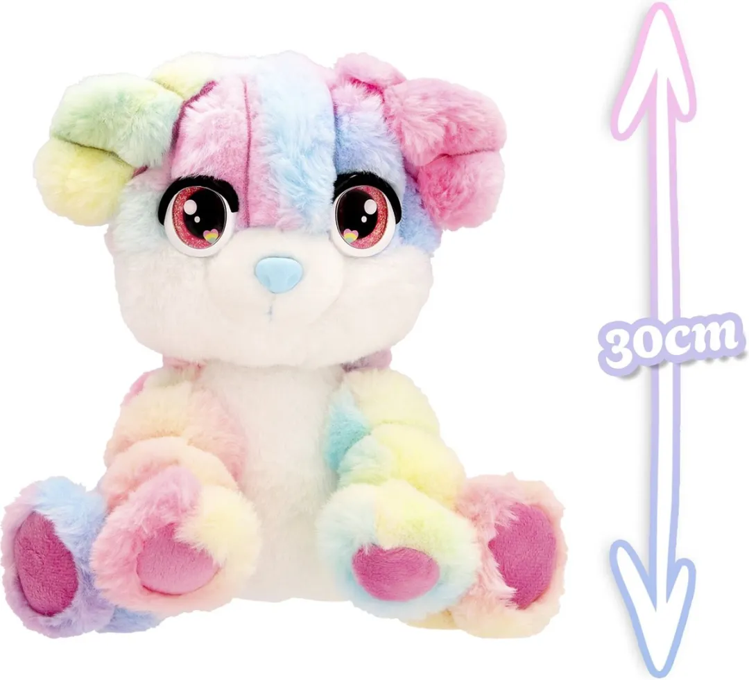 Imc Toys Cotton Cuties Puppy Geurende Suikerspin Knuffel 30cm - Meerkleurig - afbeelding 6 van 6