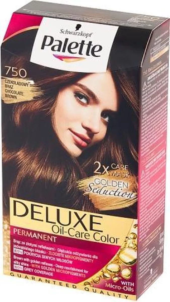 Schwarzkopf Poly Palette Haarverf Chocoladebruin 750ml - 3 Stuks