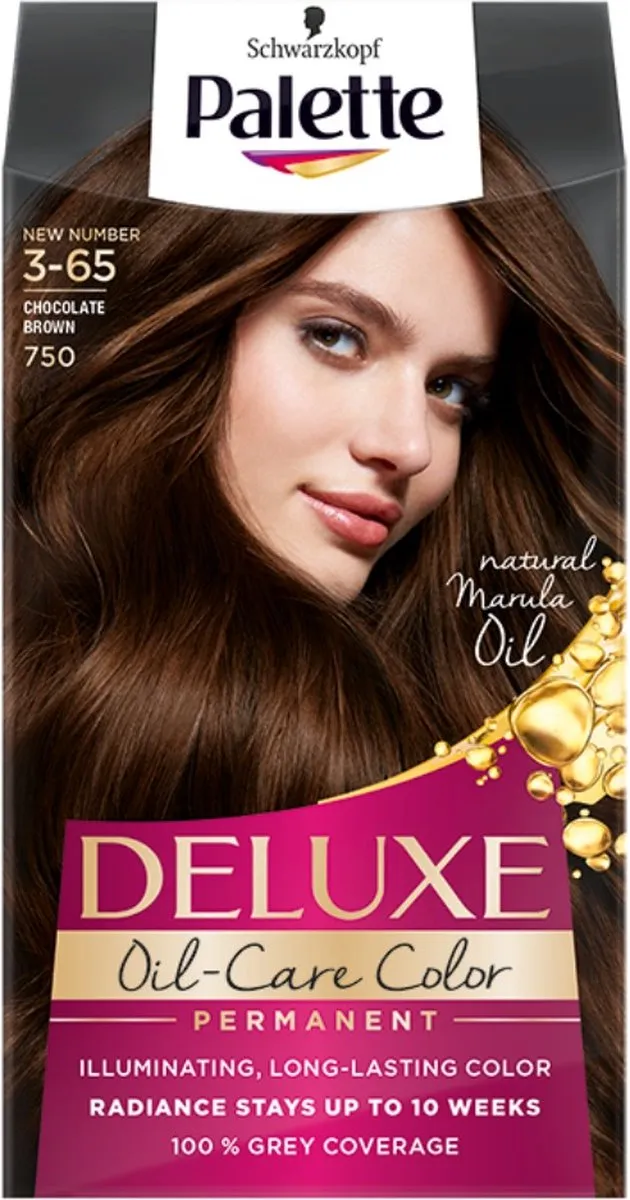 Schwarzkopf Poly Palette Haarverf Chocoladebruin 750ml
