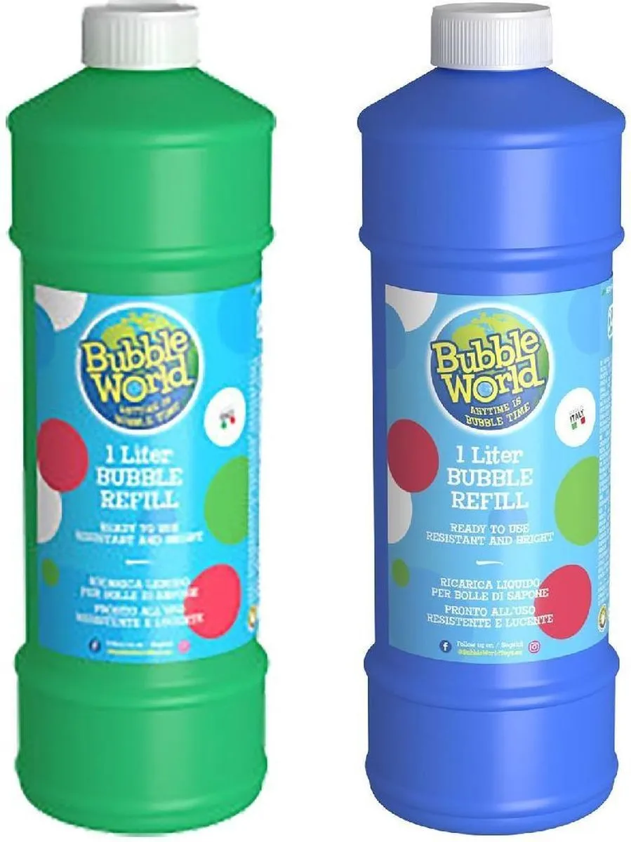 Toi-Toys Bellenblaas Navulling 1L - Multi
