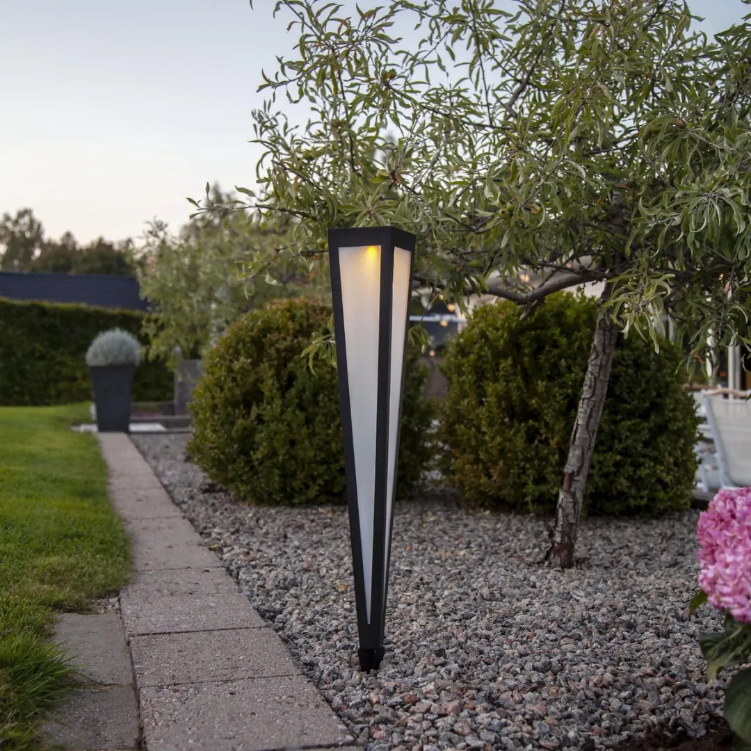 Star Trading Pyramis Zonnepadverlichting - Zwart - afbeelding 6 van 6