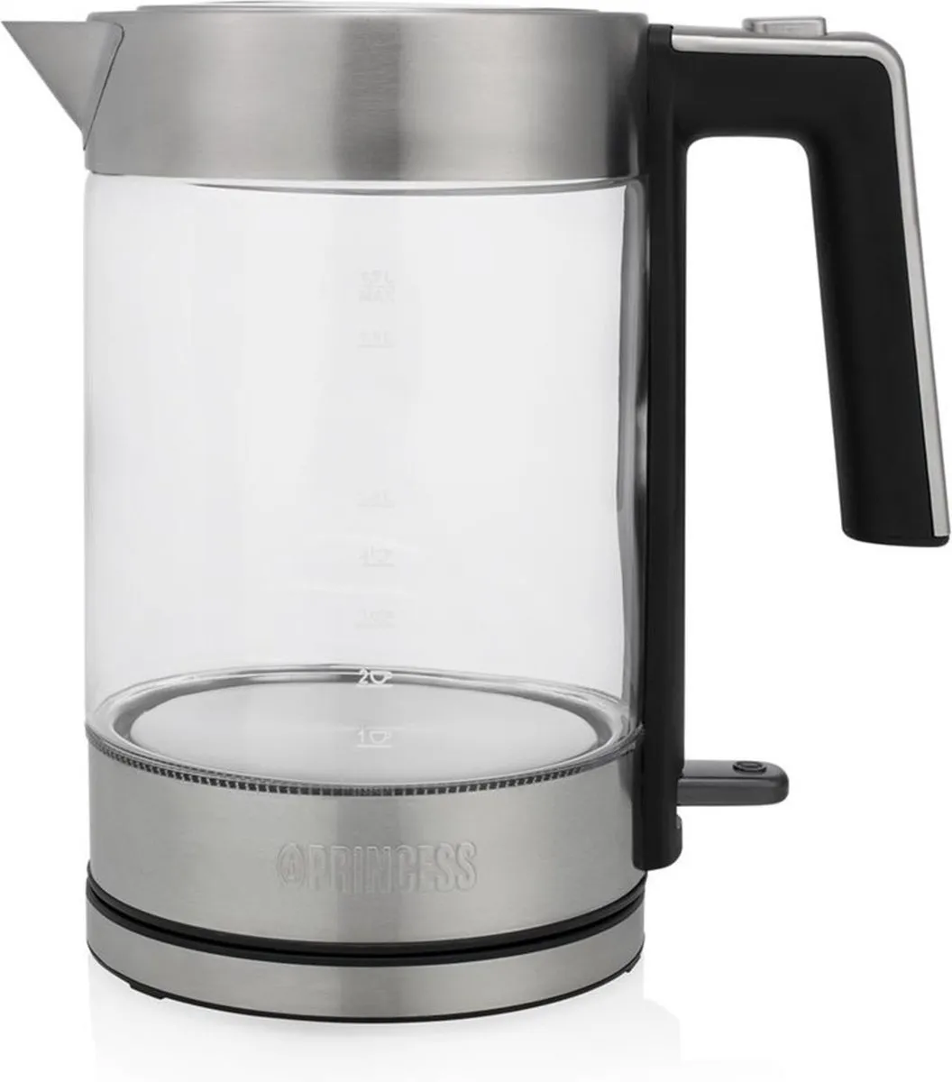 Princess Waterkoker London 236041 - 1.7L - 2200W - Glas