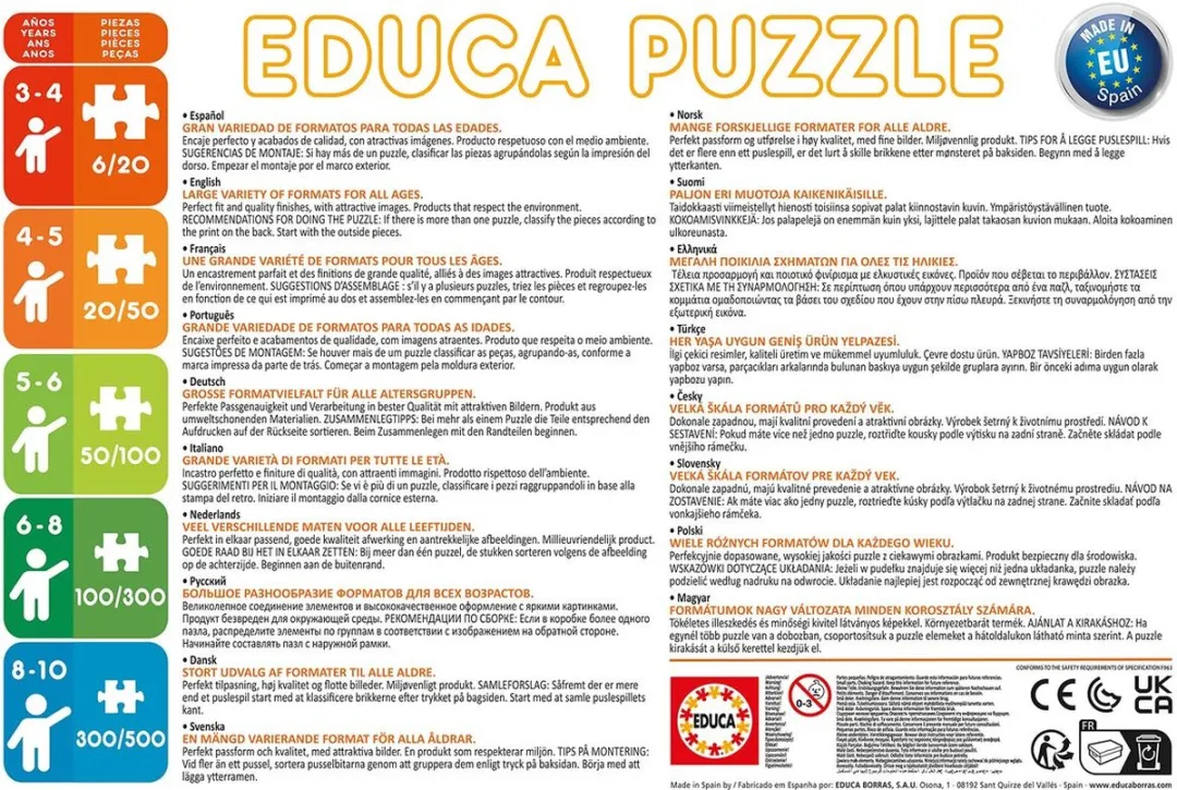 Educa Cars Puzzle 25 Stuks - Multicolor