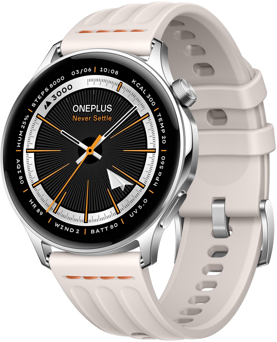 One Plus Watch Lite - Smartwatch - Silver Steel