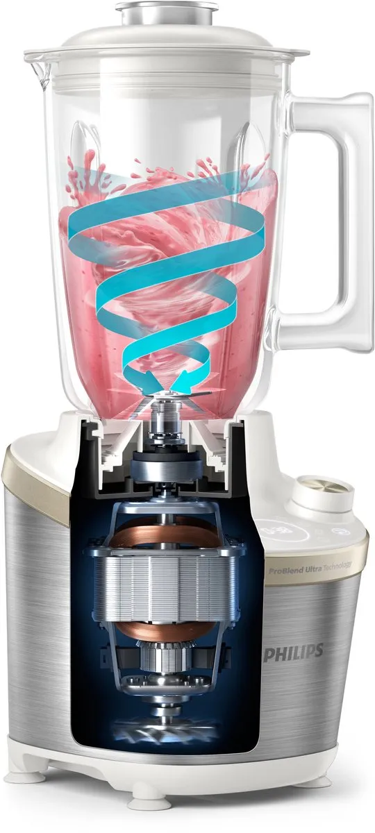 Philips 7000 Series HR3760/01 Blender 1500W - Zilver