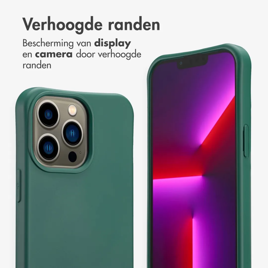 Imoshion iPhone 13 Pro Hoesje - Donkergroen MagSafe