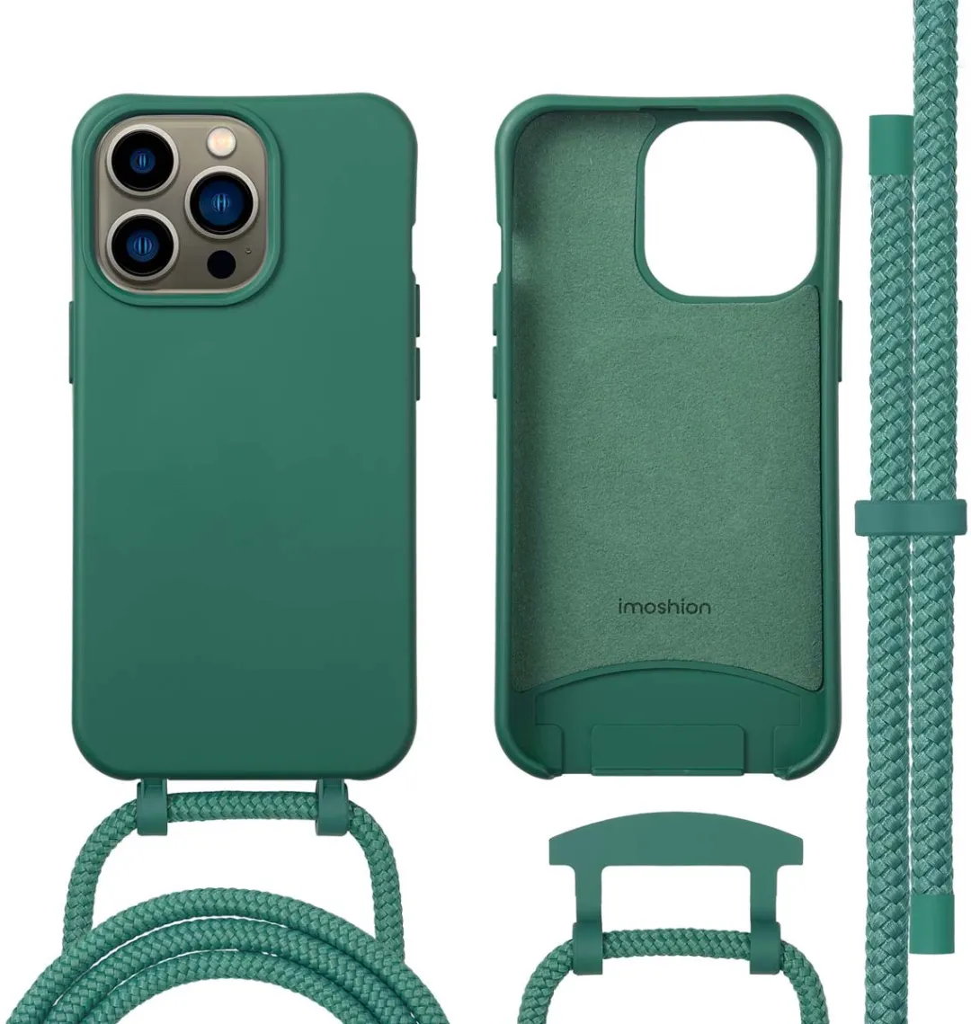 Imoshion iPhone 13 Pro Hoesje - Donkergroen MagSafe