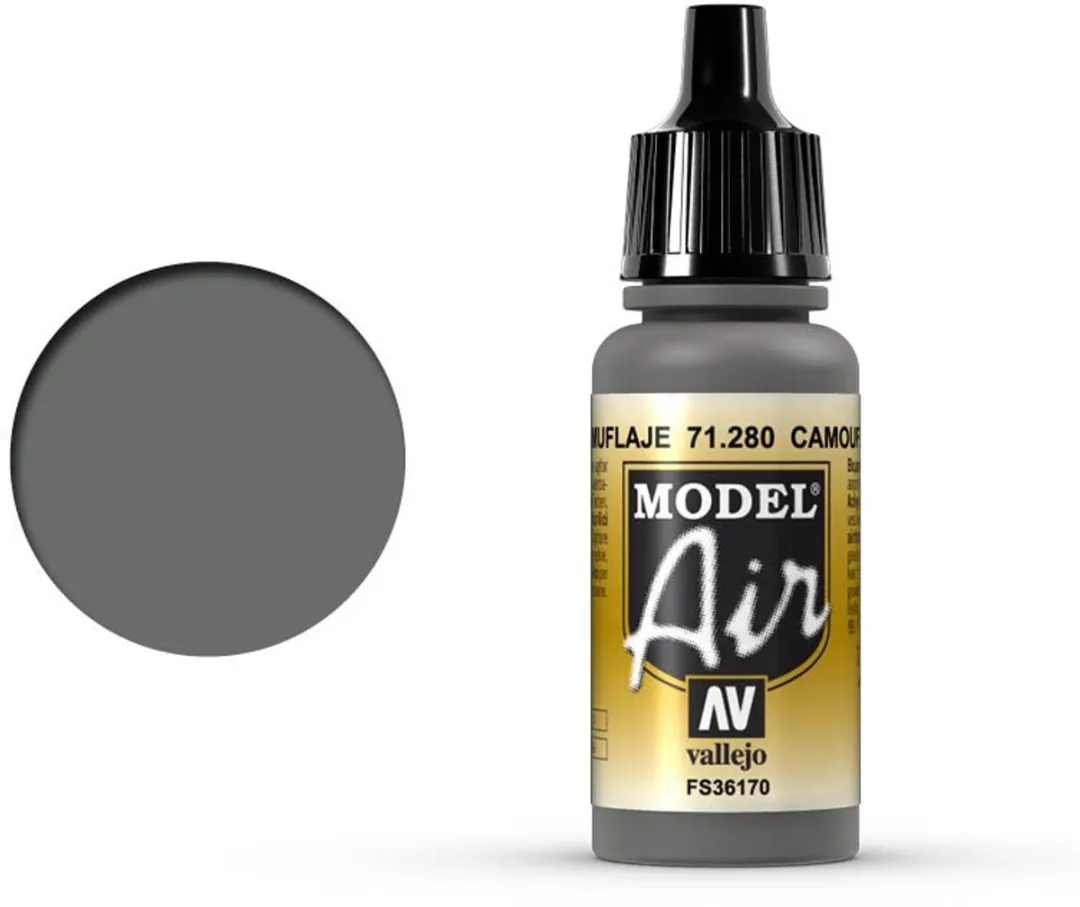 Vallejo Model Air Camouflage Gray Acrylverf 17ml