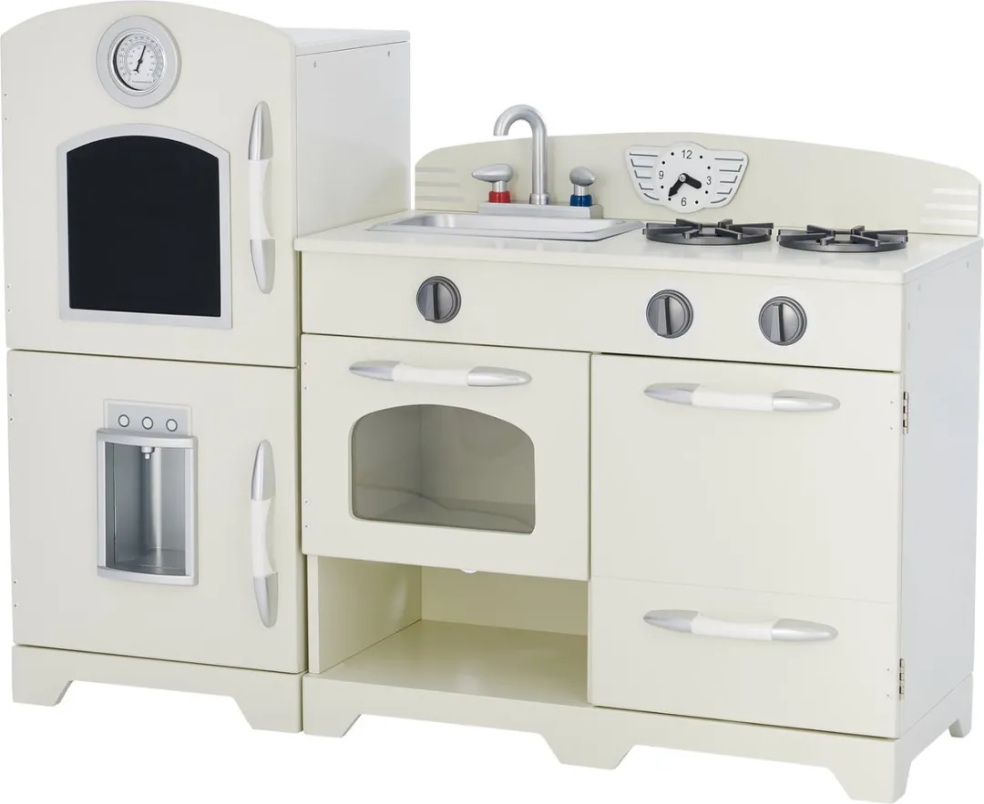 Teamson Kids Retro Houten Speelkeuken - Ivoor - afbeelding 6 van 6