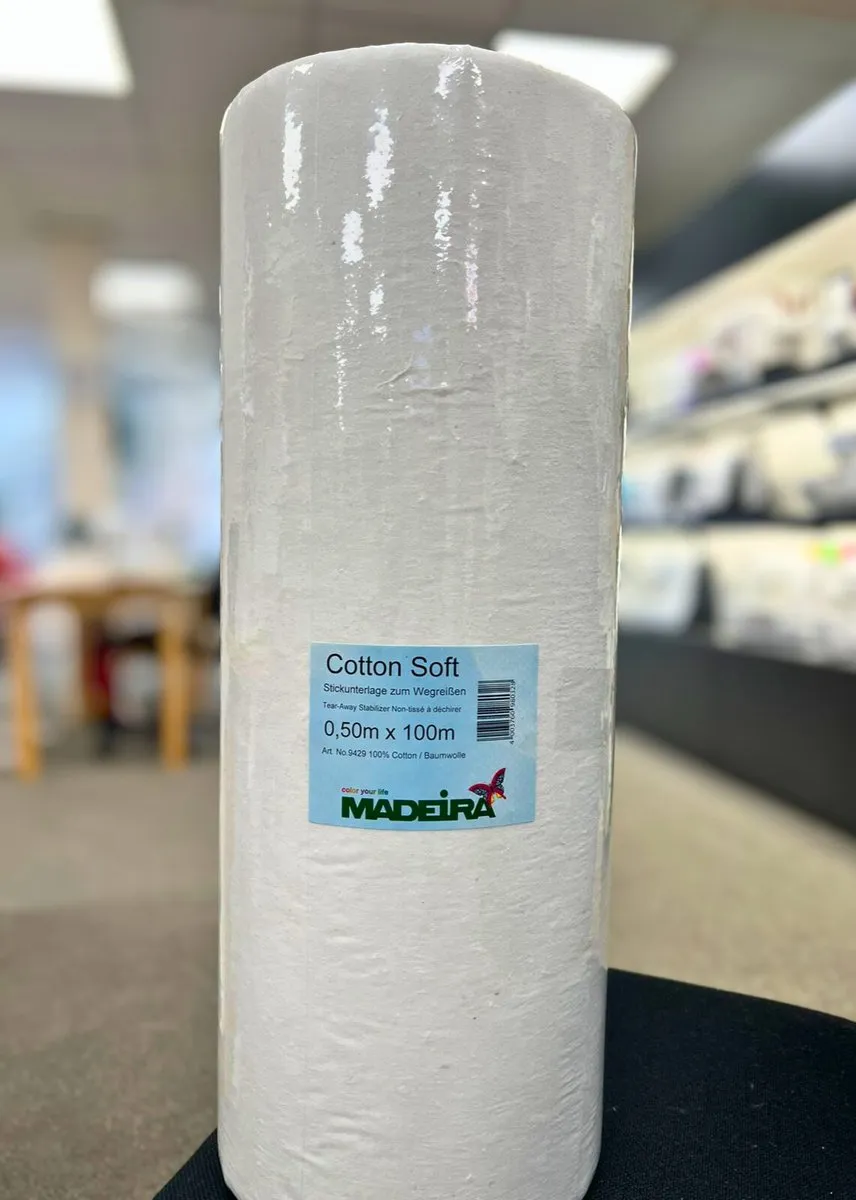 Madeira Cotton Soft Tear-Away Stabilizer 0,50m x 100m