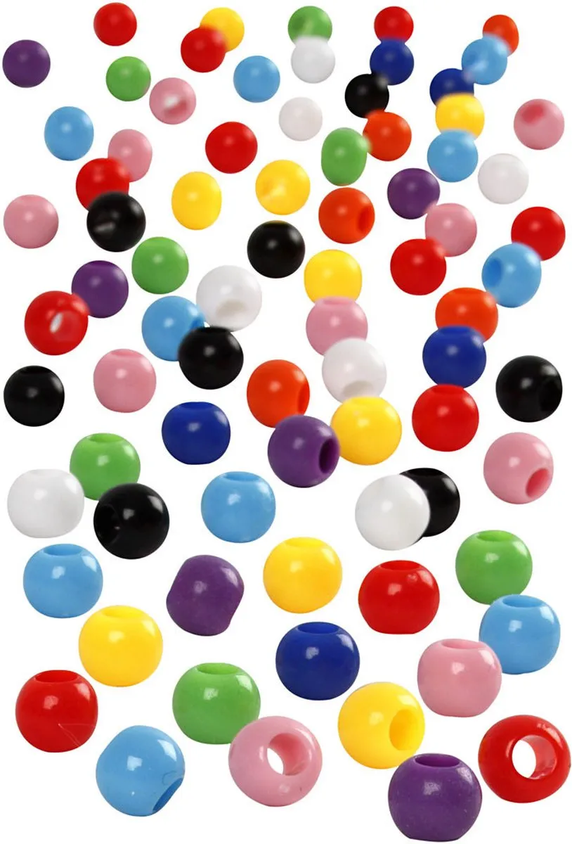 Creativ Company Pony Kralen Mix 6-10mm - 700 Stuks