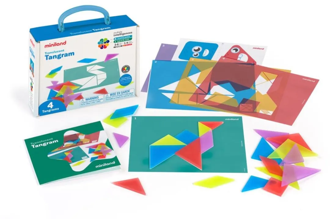 Miniland Lichtpad Tangram 8232163 - afbeelding 6 van 6
